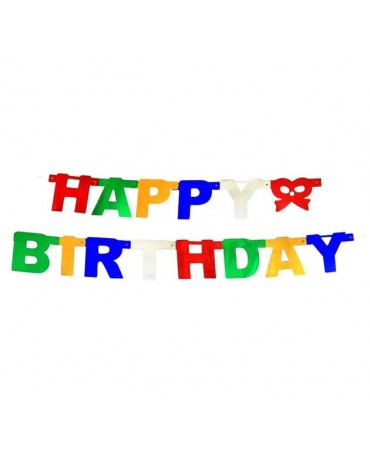 Girlanda Happy Birthday 1,5m