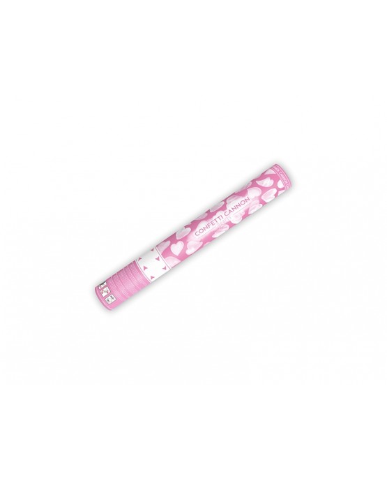 Konfety -biele srdcia 40cm