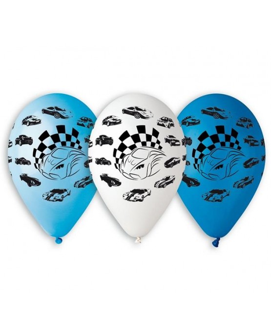 Latexové balóny autíčka 30cm 10ks