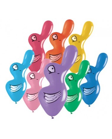 Latexové balóny kačičky 75cm 10ks