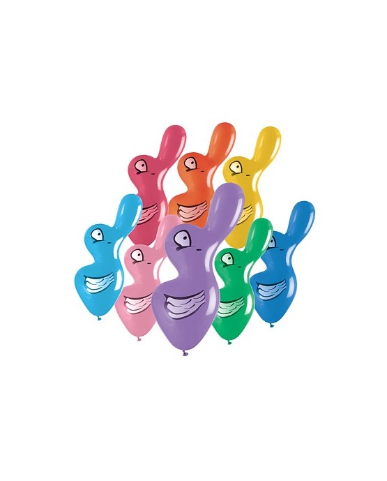 Latexové balóny kačičky 75cm 10ks