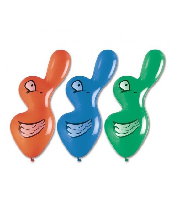 Latexové balóny kačičky 75cm 3ks