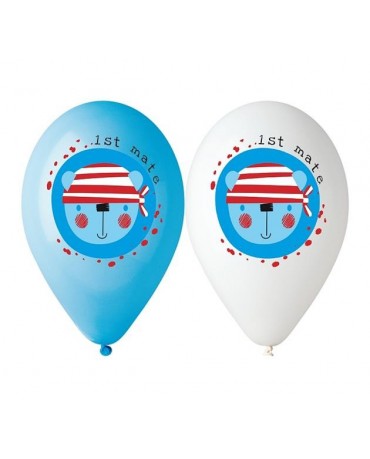 Latexové balóny Macko- pirát 12" 10ks