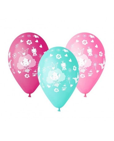 Latexové balóny princess 12" 10ks