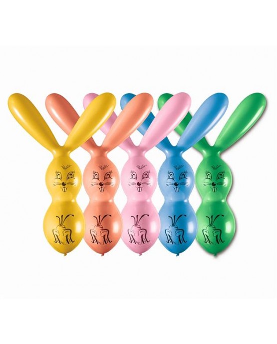 Latexové balóny zajac 90cm 10ks