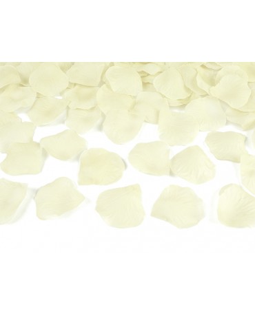 Lupene ruží - krémové  100ks