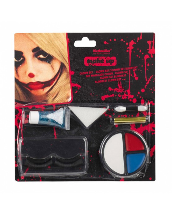 Make-up - smutný klaun