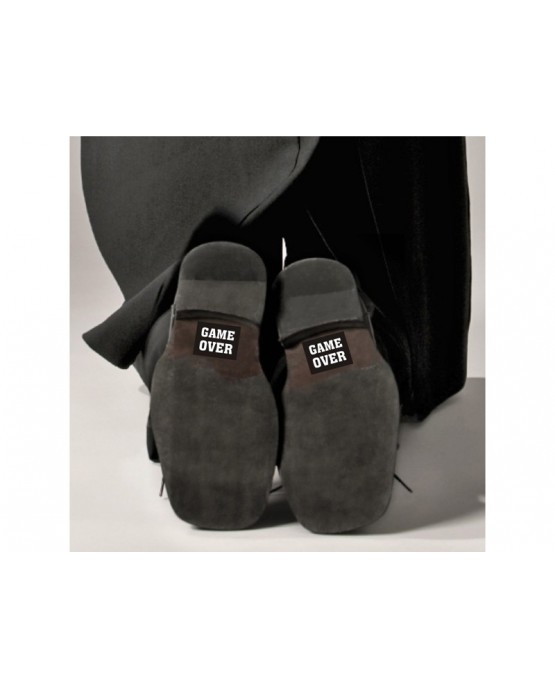 Nálepky na topánky Game Over 2ks