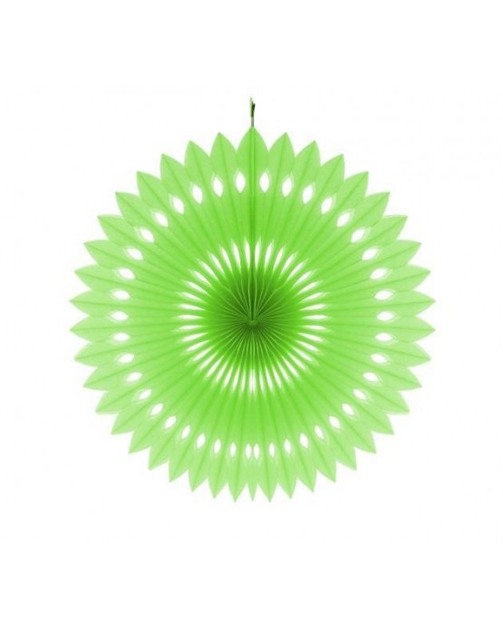 Papierová rozeta - zelená 40cm 1ks