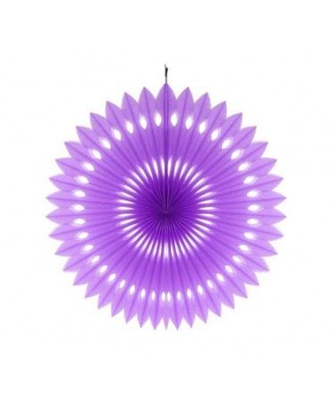 Papierová rozeta -fialová 40cm 1ks