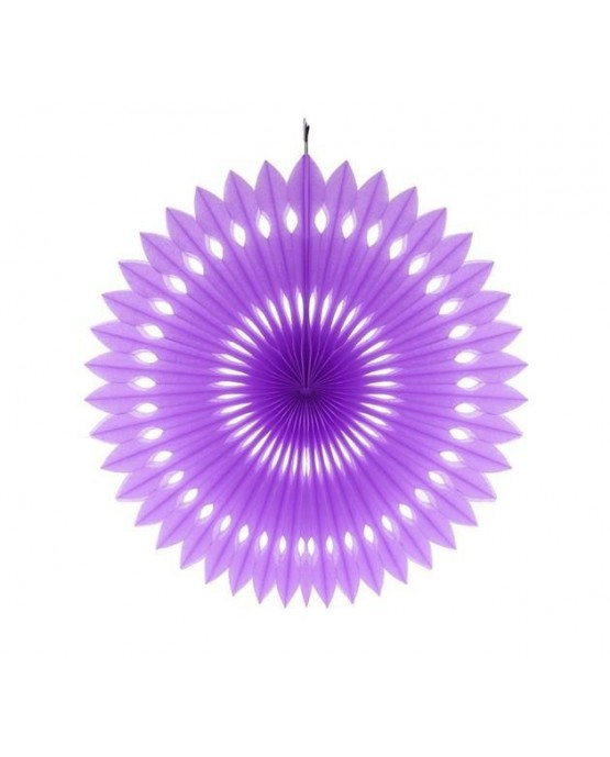 Papierová rozeta -fialová 40cm 1ks