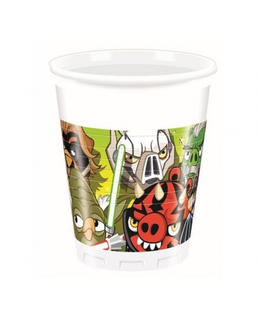 Poháre Angry Birds - Star Wars 200ml 8ks