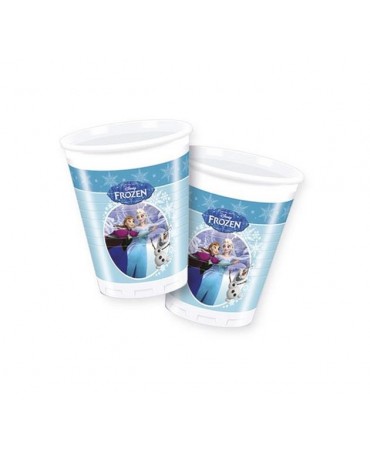 Poháre Frozen - Ice skating 200ml - 8 ks