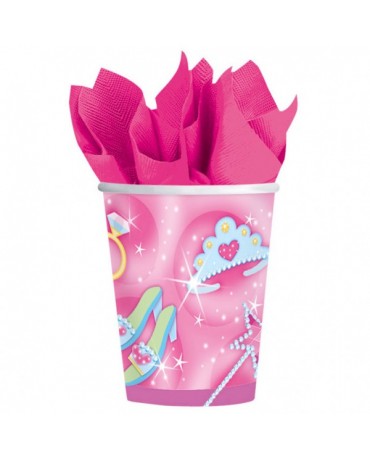 Poháre Princess 266ml - 8 ks