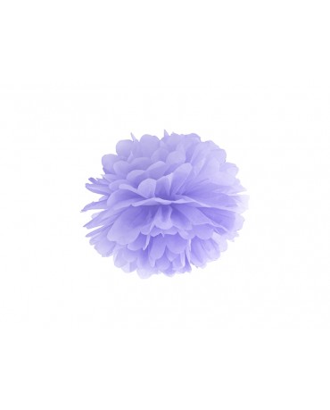 Pompón - bledofialový 25cm