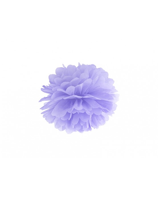 Pompón - bledofialový 25cm