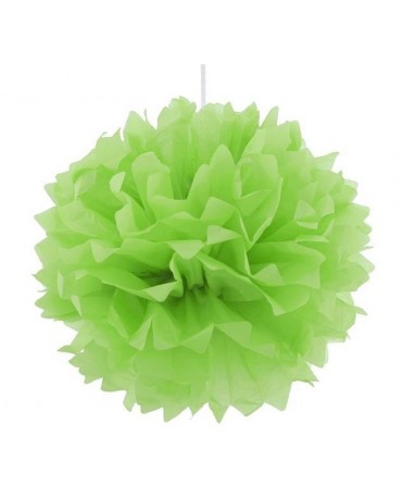 Pompón - zelený 40cm 1ks