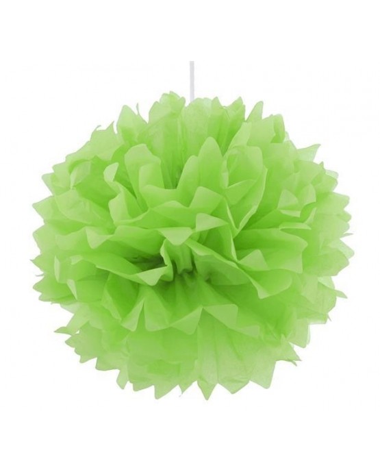 Pompón - zelený 40cm 1ks
