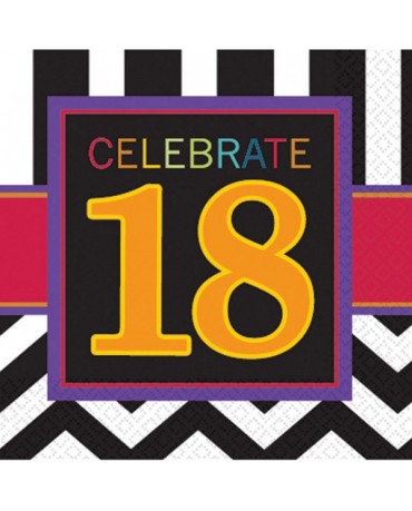 Servítky Celebrate 18    33cm 16ks