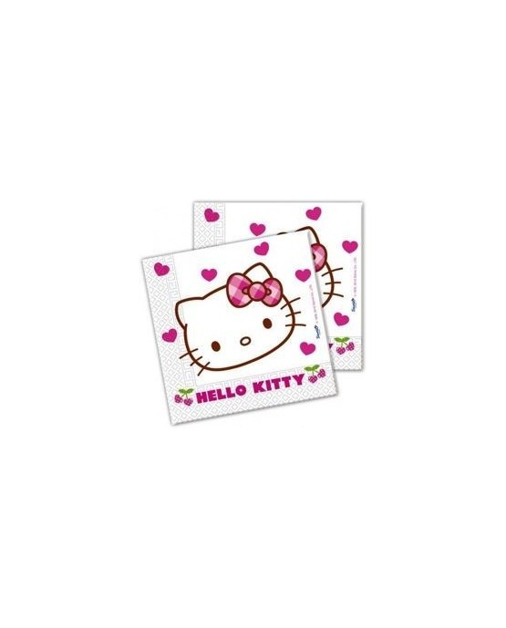 Servítky Hello Kitty 33cm 20ks