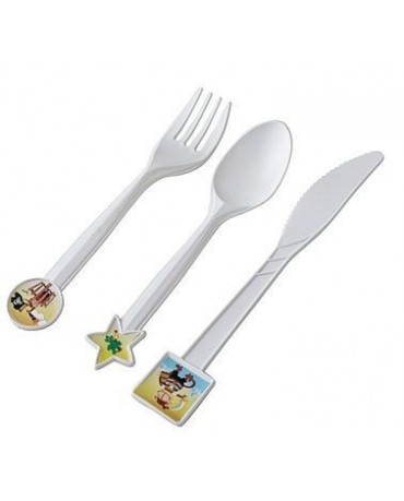 Set príborov - pirátsky poklad 24ks