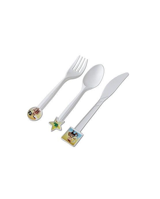 Set príborov - pirátsky poklad 24ks