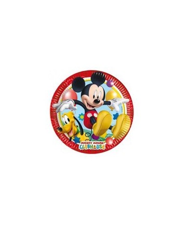 Tanieriky Mickey Mouse 20 cm 8 ks