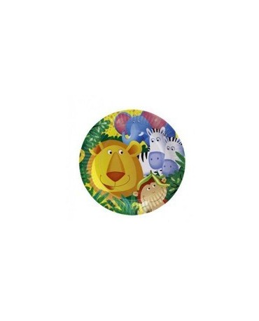 Tanieriky zvieratká v džungli 23 cm - 8 ks