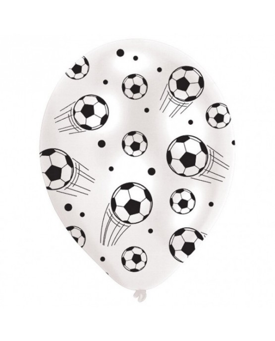 Latexové balóny Futbal 11" 6ks