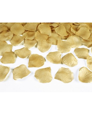 Lupene ruží -zlaté 100ks