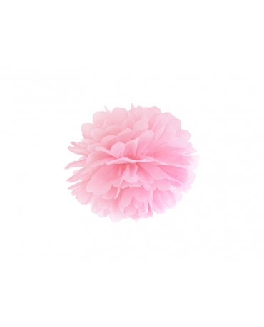 Pompón -bledoružový 25cm