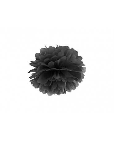 Pompón -čierny 25cm