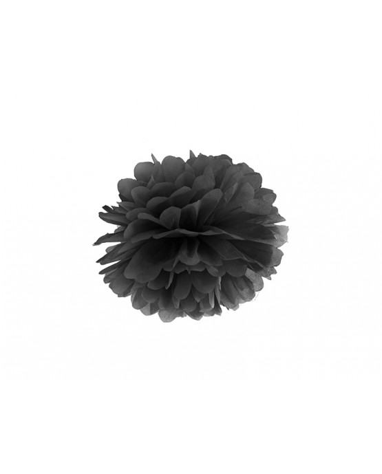 Pompón -čierny 25cm