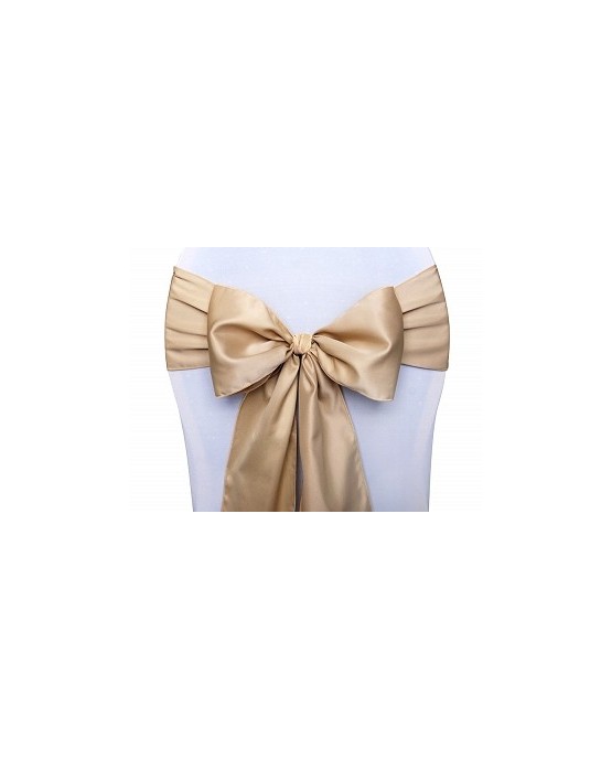 Šerpa na stoličku -zlatá 10ks