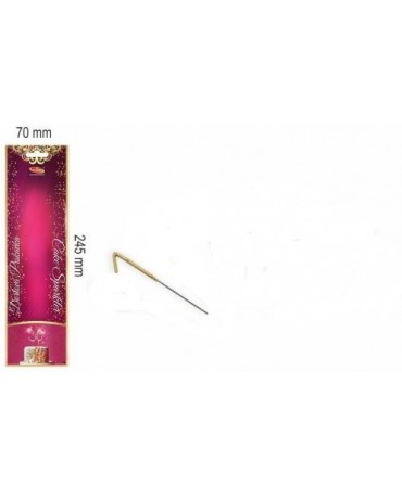 Prskavka v tvare číslo 1