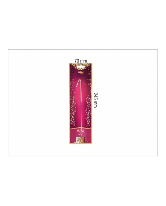 Prskavka v tvare čísla 1 1ks