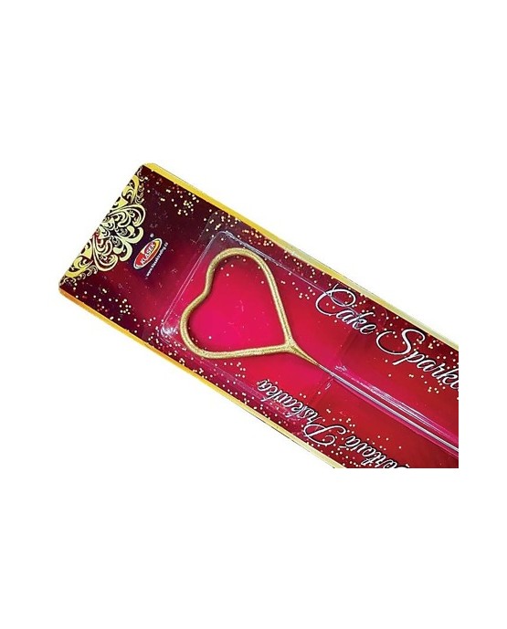 Prskavka v tvare srdca 1ks