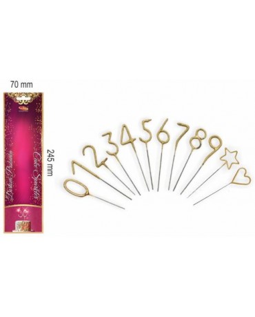 Prskavky mix tvarov 10 ks/1bal