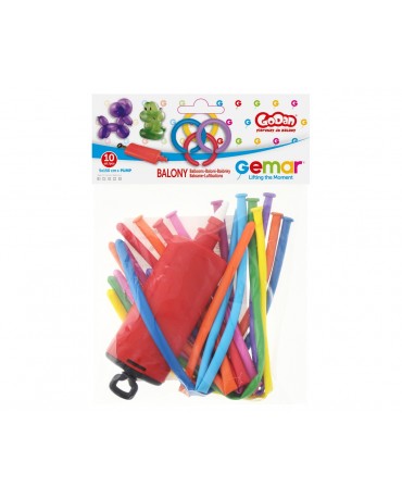 Belóny modelovacie s pumpou 10ks