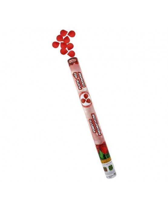 Konfety - červené lupene ruží 60cm