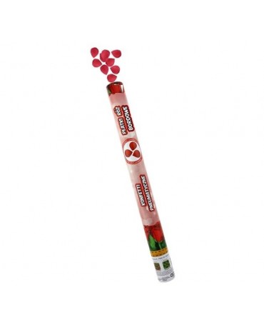 Konfety -bordové lupene ruží 60cm