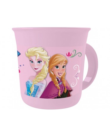 Plast. hrnček Frozen -ružový 275 ml