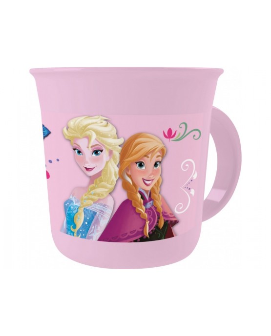 Plast. hrnček Frozen -ružový 275 ml