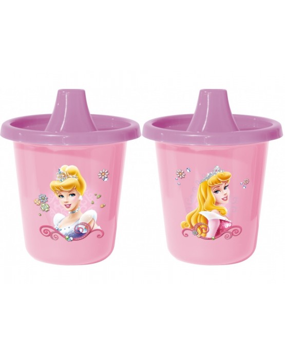 Cestovné plast. hrnčeky Princess 2x225 ml