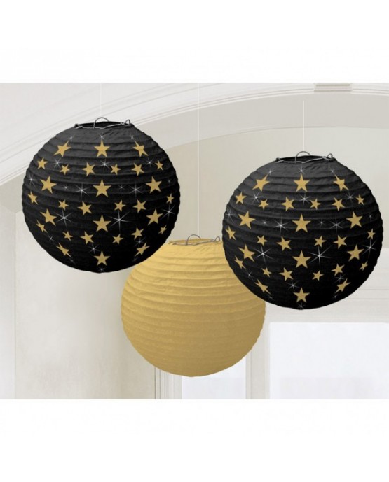 Dek. lampióny- Hollywood 24cm 3ks