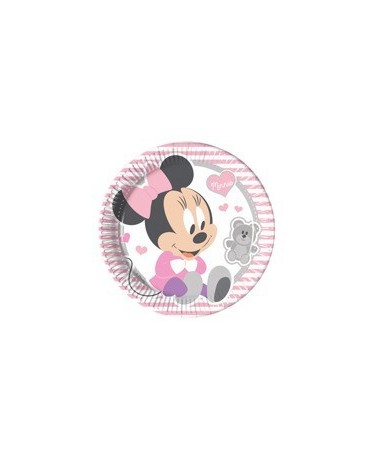 Tanieriky Malá Minnie 23 cm - 8 ks