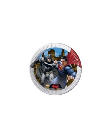 Tanieriky s motívom Batman vs. Superman 23 cm - 8 ks/P233