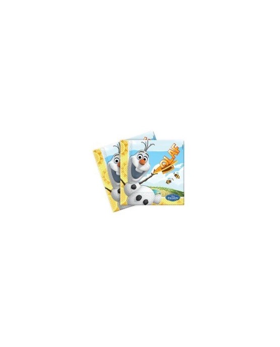 Servítky s motívom Olaf- Ľadové kráľovstvo 33cm 20ks/P127
