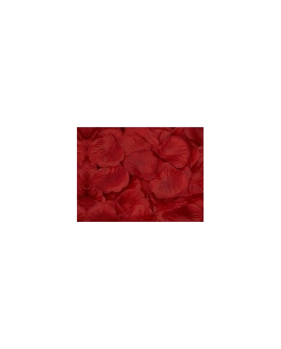 Dekorácia - Okvetné lístky ruží - bordové 100ks/P221