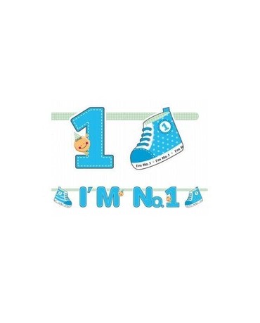 Banner I´m No.1 - modrý 110cm/P146